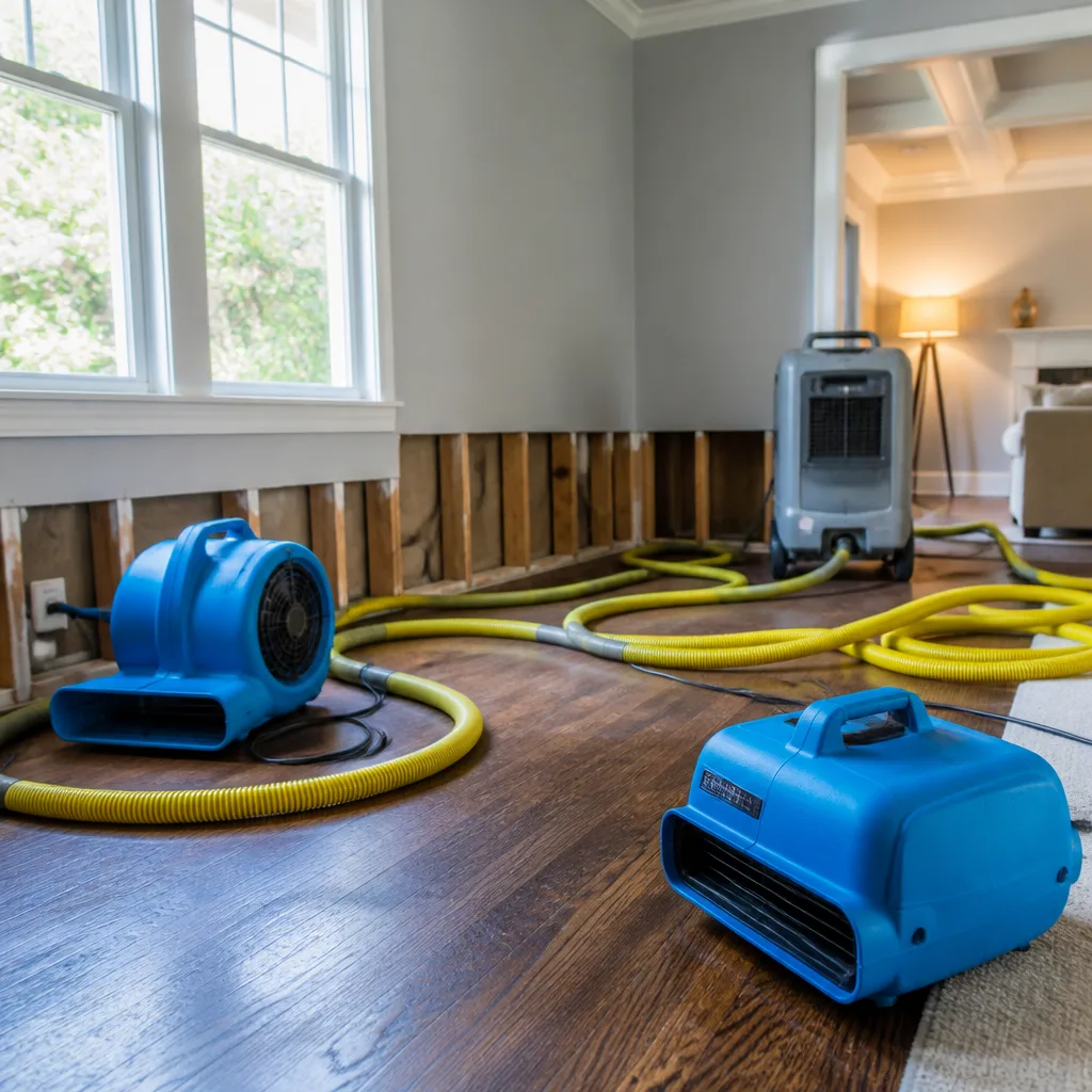 Water damage drying